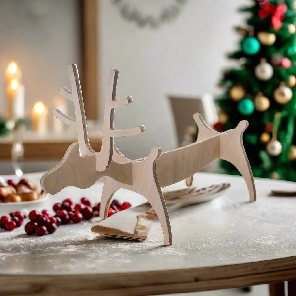 Wine Bottle Holders - Reindeer