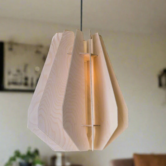 Birch Plywood Pendant Light Shade - Taimico