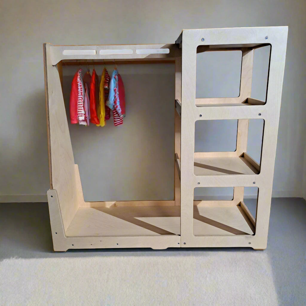 Pretend Play Open Wardrobe