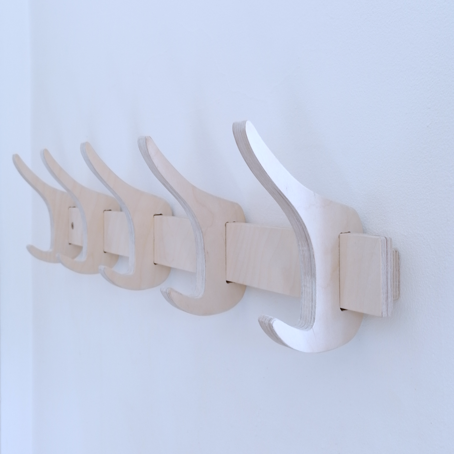 Wall mounted hook, Five Hook