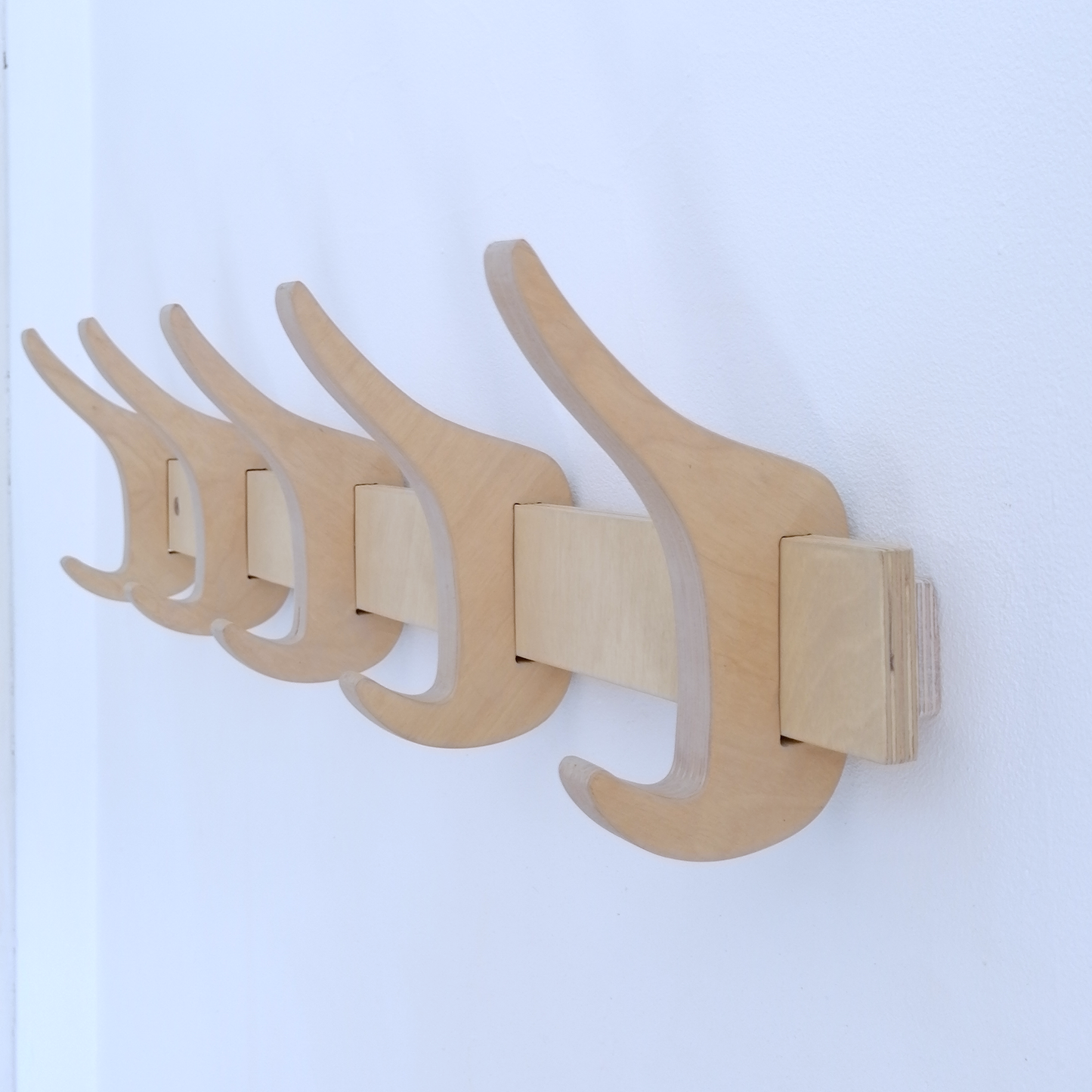 Wall mounted hook, Five Hook