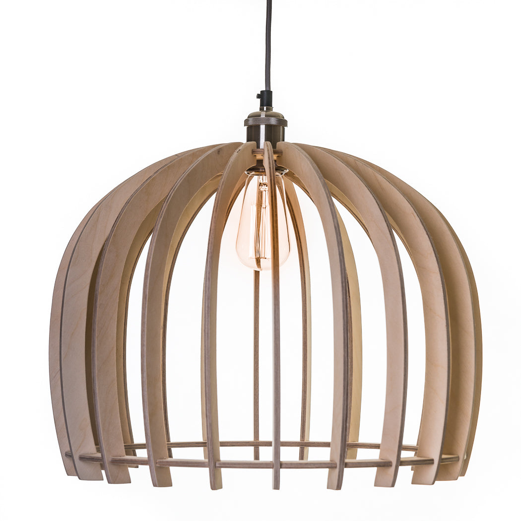 Birch Plywood Pendant Light Shade - Taimico