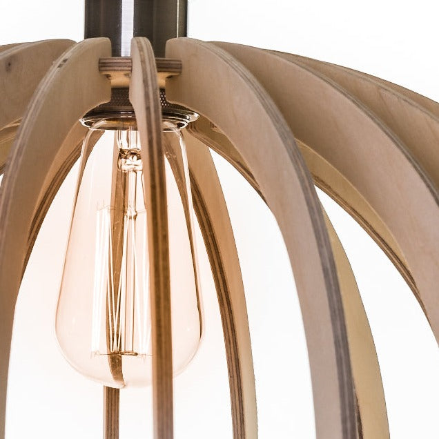 Birch Plywood Pendant Light Shade - Taimico