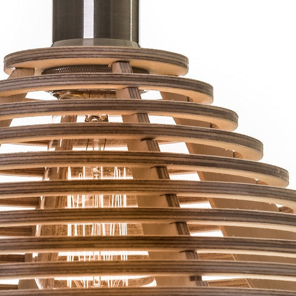 Birch Plywood Pendant Light Shade - Taimico