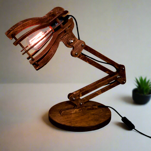 Birch Plywood Desk Lamp