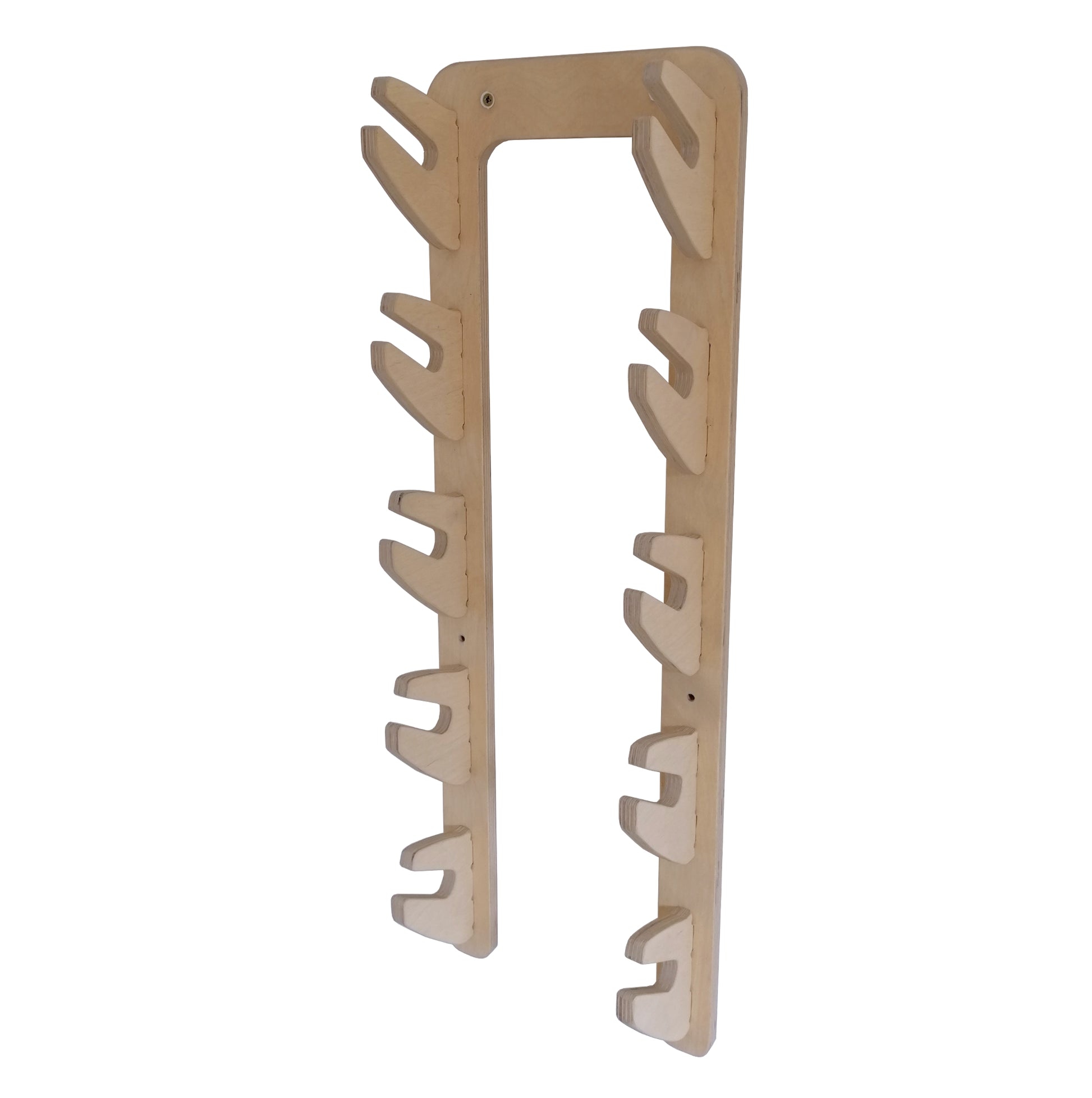 Skateboard Rack, V2 Five Hook - Taimico