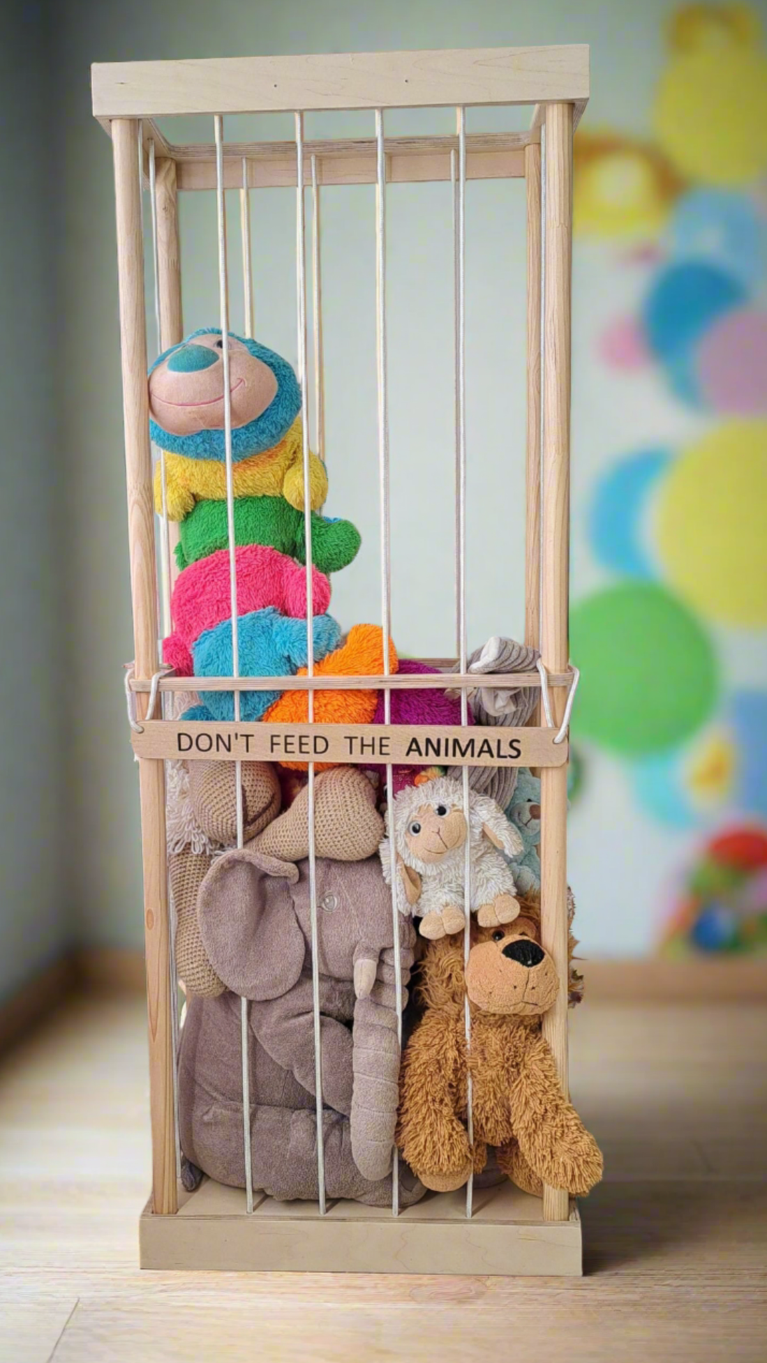 Soft Toy Animal Cage - Taimico