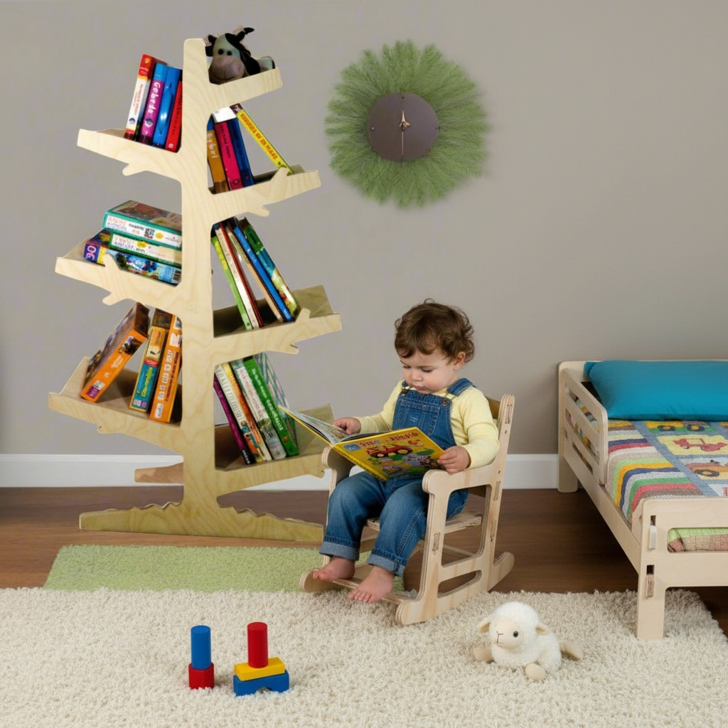 Taimico Tree Bookshelf – Children's Bookshelf - Taimico