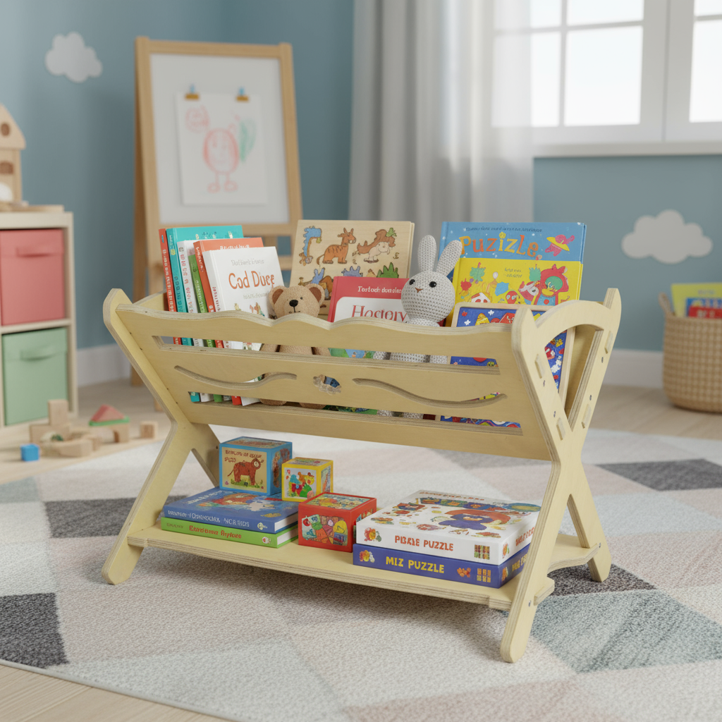 Taimico Book rack with shelf - Taimico